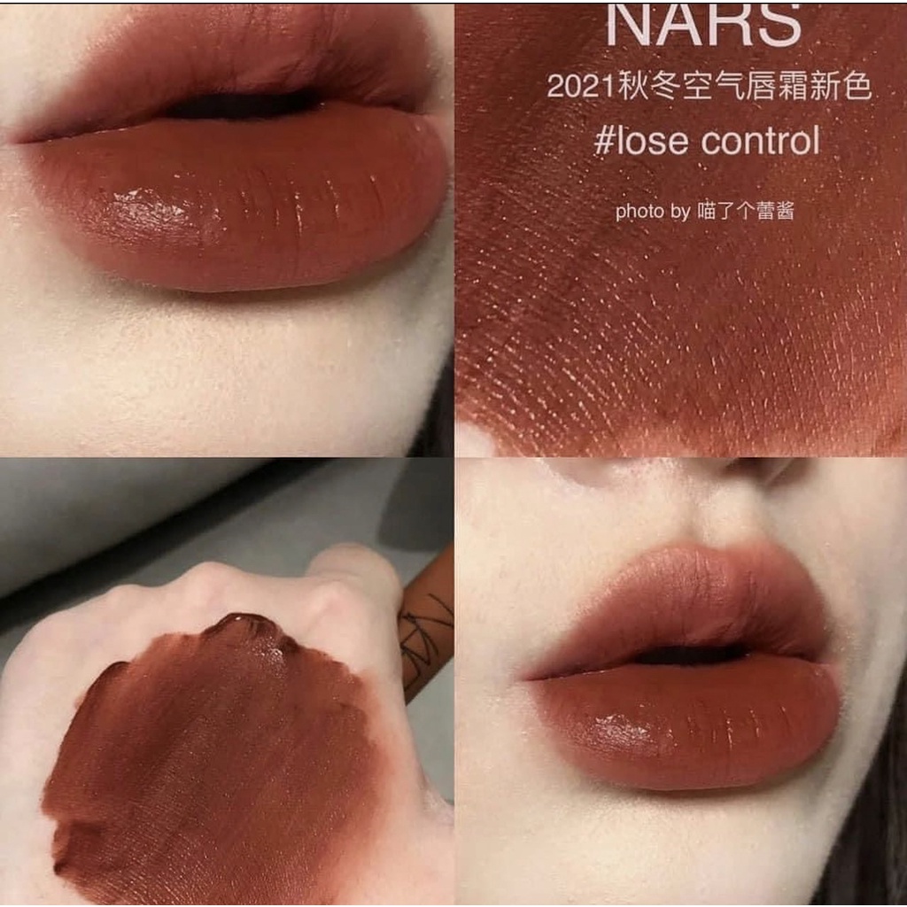 Son kem lì Nars Air Matte Lip Color các màu, chất son mịn, mướt môi