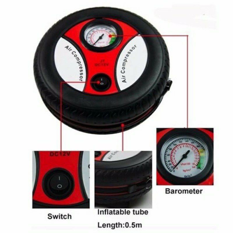 BƠM Ô TÔ TRÒN MINI TIỆN LỢI