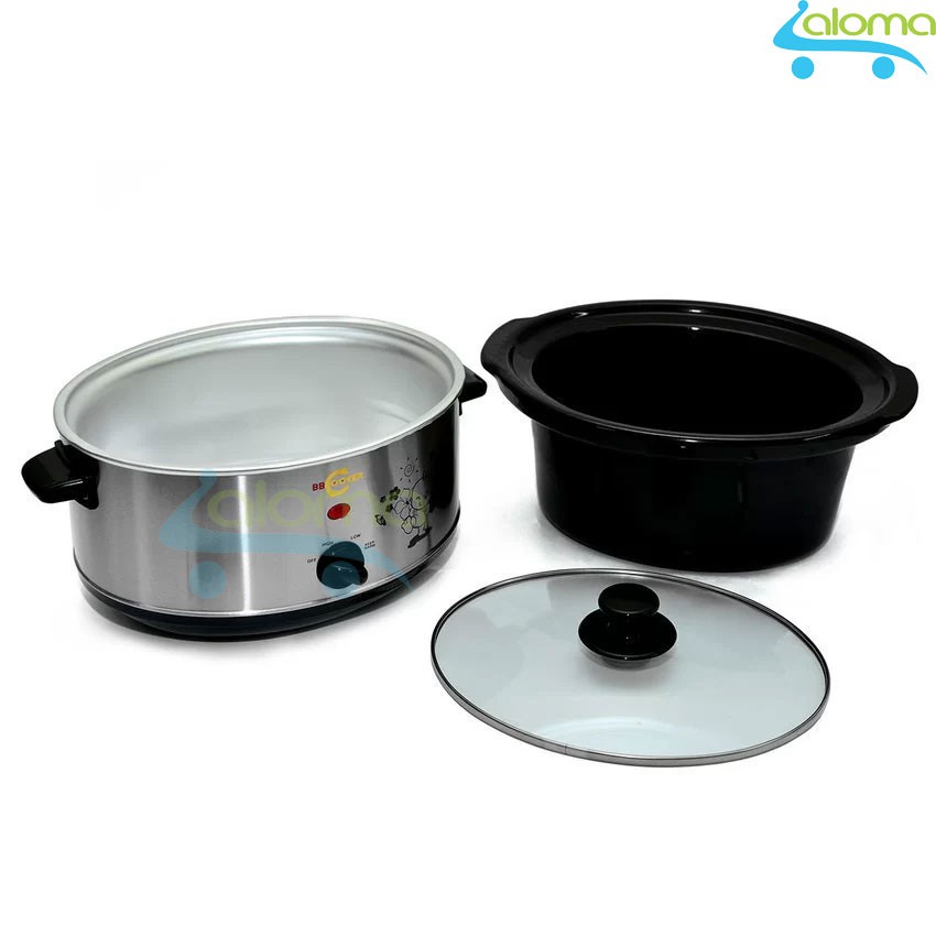 Nồi nấu chậm hầm kho nấu cháo dinh dưỡng 3.5 lít BBcooker BS35 - Tặng bộ thìa đũa