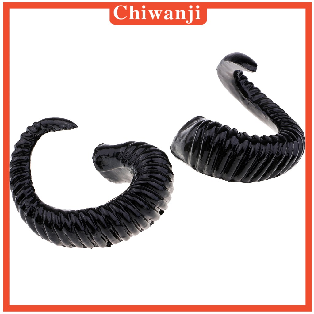 [CHIWANJI] Gothic Lolita Sheep Ears Horn Hairpin Headband Accessories Party Costume DIY