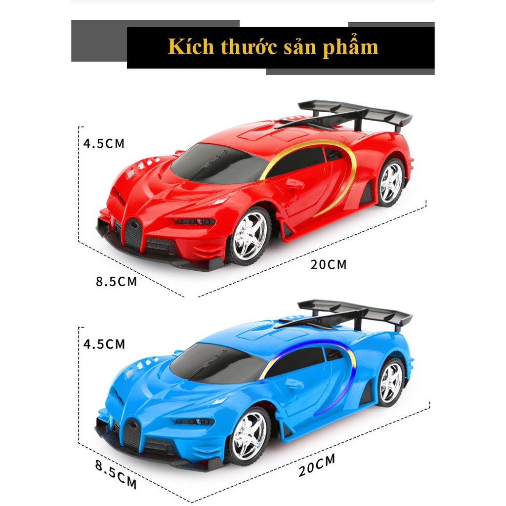 Xe Ô Tô Điều Khiển Từ Xa bugatti, Đồ Chơi Xe Hơi Điểu Khiển Cho Bé - Sẵn Hàng
