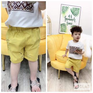 Combo quần áo cho bé quần kaki