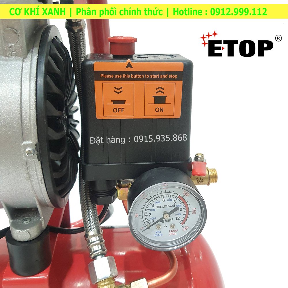 Máy Nén Khí Mini 9Lít Etop Model XH-6009L