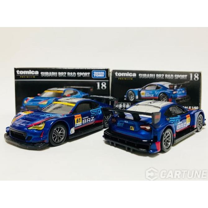 Mô Hình Xe Hơi Thể Thao Tomica Premium 18 Subaru Brz R & D