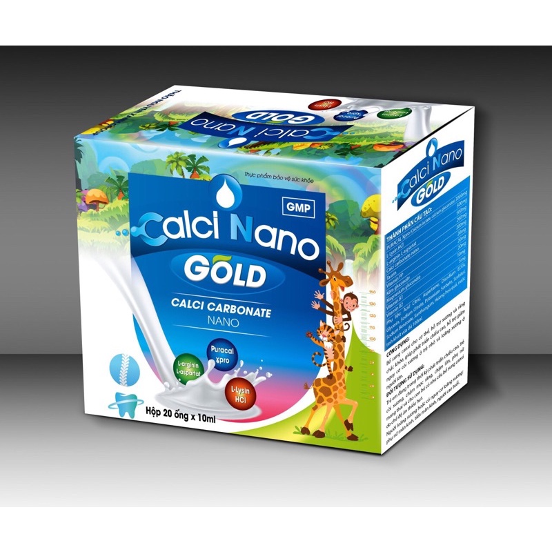 Calci Nano Gold - Bổ sung canxi
