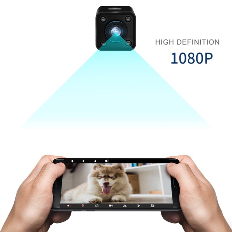 Camera Không Dây Mini 1080P WiFi 4K Với Chức Năng Phát Hiện Chuyển Động Thông Minh