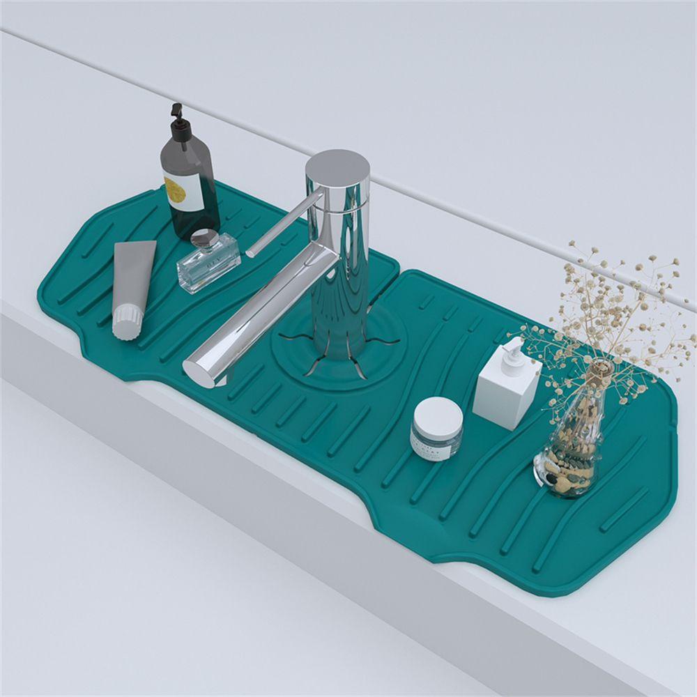 KUNHEV Thảm Lót Vòi Nước Rửa Chén Nhà Bếp / Phòng Tắm Chống Văng Nước