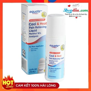 Dầu nóng dạng lăn Equate - hàng Mỹ chính hãng