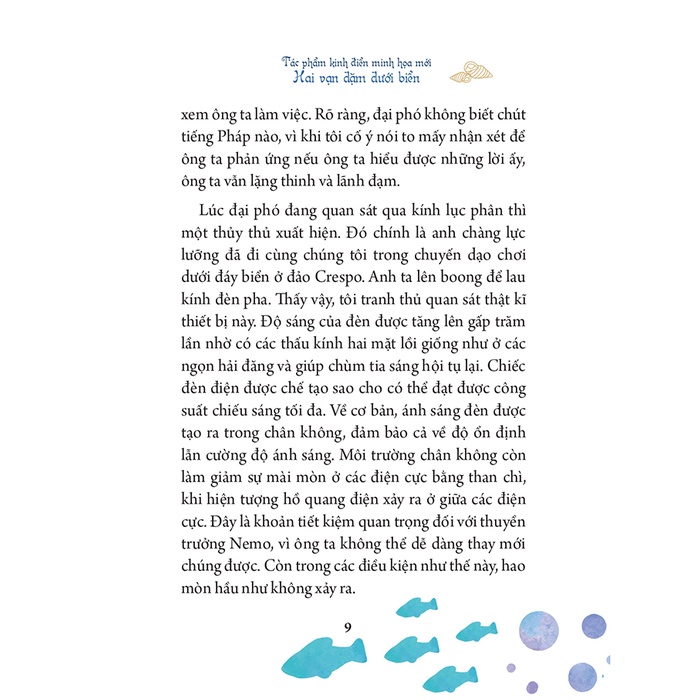 Sách - Hai vạn dặm dưới biển - Tiểu thuyết kinh điển minh họa mới Đinh Tị books