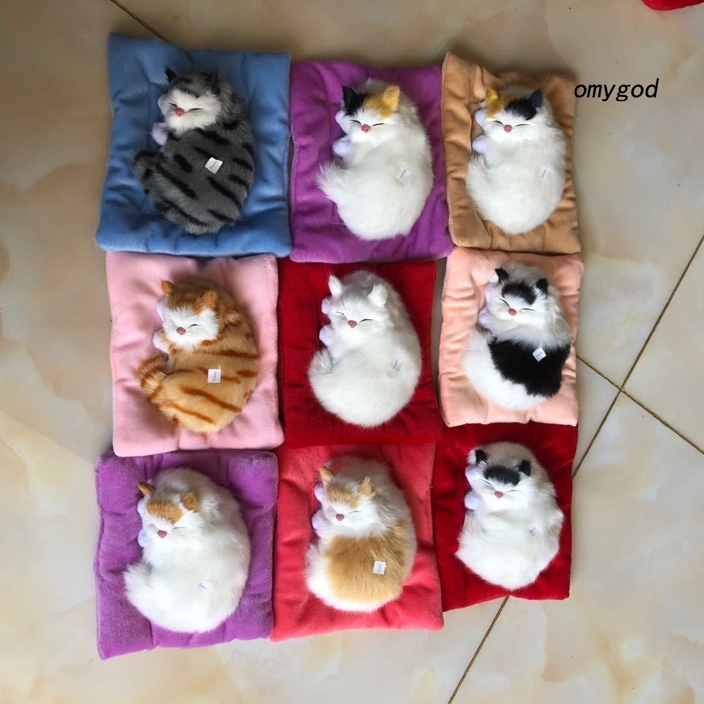 Đồ Chơi Mèo Nhồi Bông Có Âm Thanh