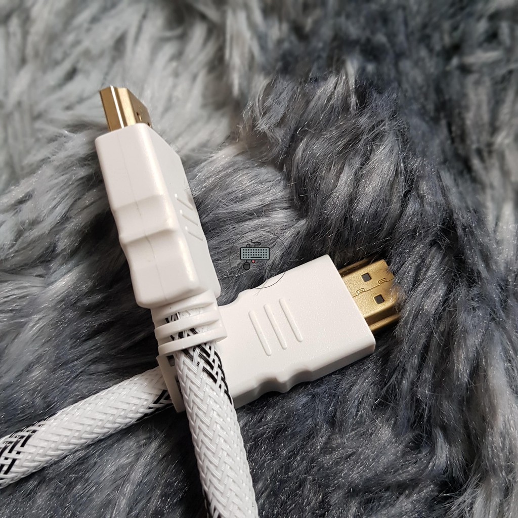 Dây Cáp HDMI Bọc Lưới CUSTOM Dạng Xoắn