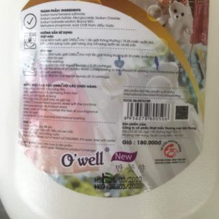 NƯỚC GIẶT XẢ OWELL CAO CẤP 3,5l