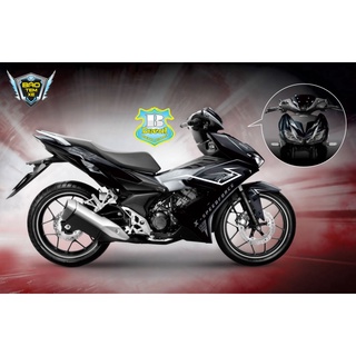 Tem rời dán xe winner X 3015 dán xe đen