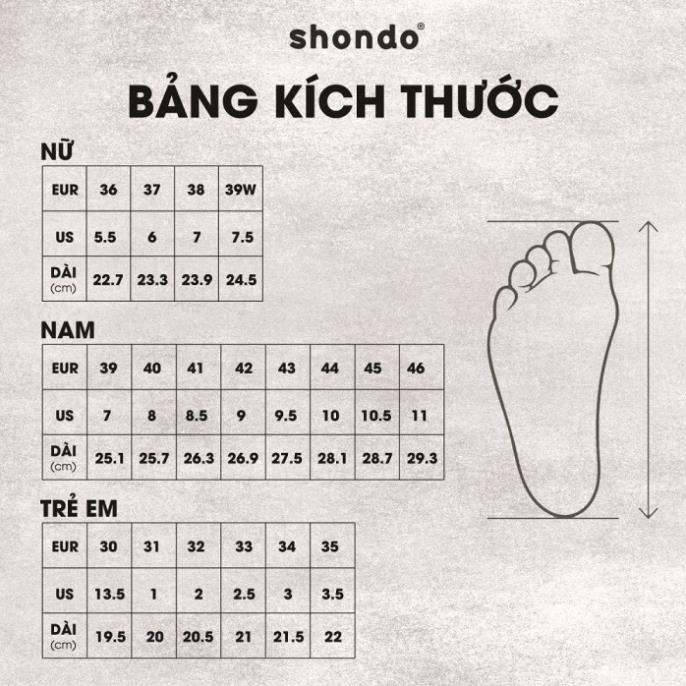 Màu Bơ Giày Sandals SHONDO F6 Sport – F6S007