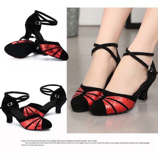 Giày khiêu vũ dance kim sa 5cm