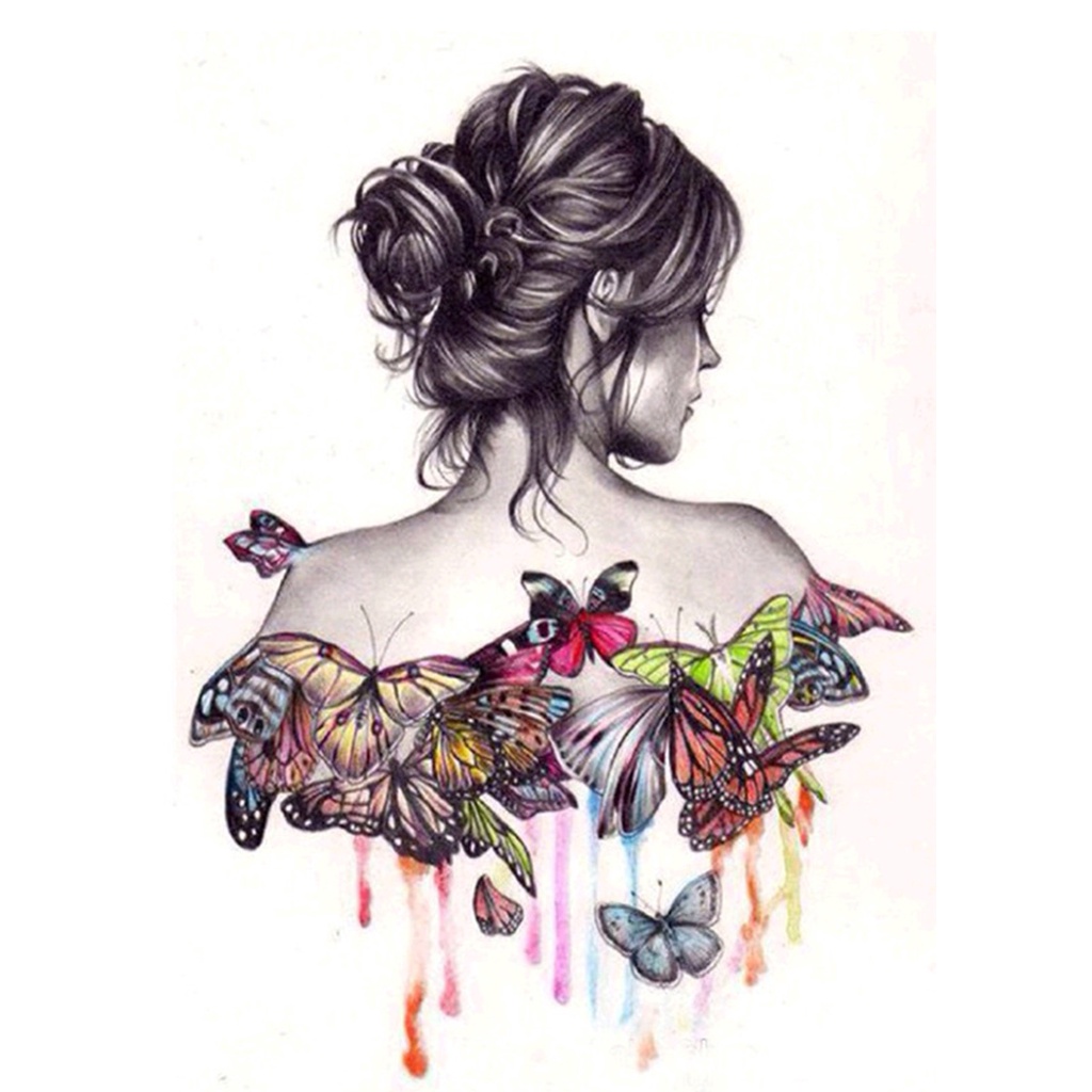 Bộ Tranh Đính Đá Tự Làm Họa Tiết Phong Cảnh Ngọt Ngào