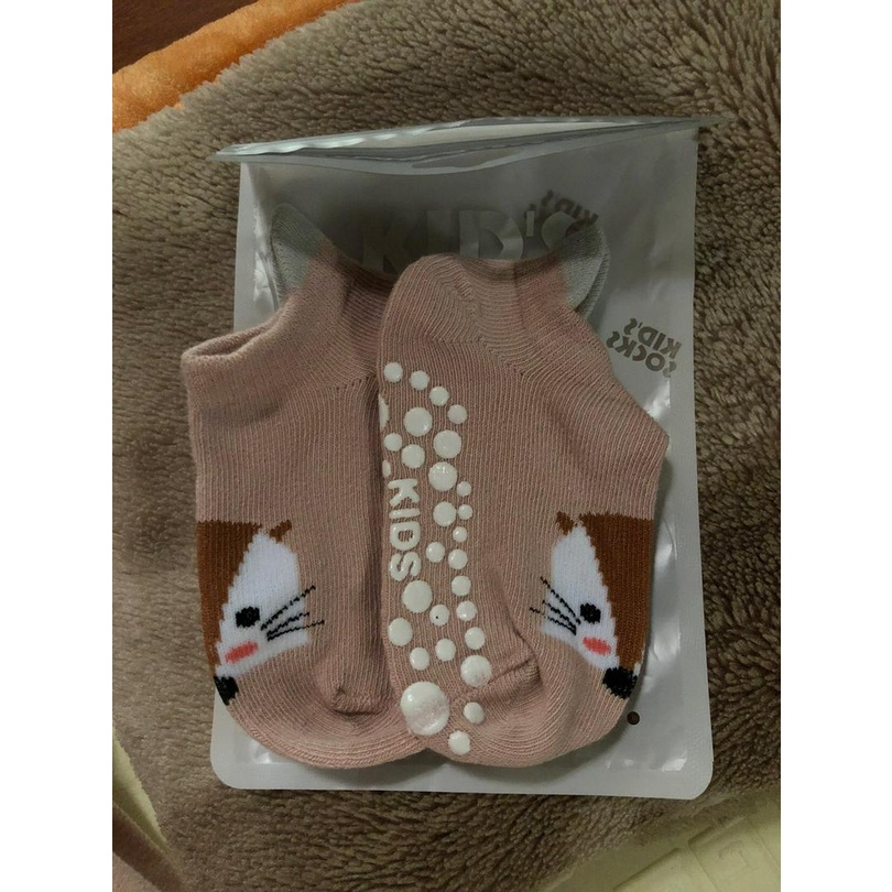 Tất chống trơn trượt cho bé, vớ trẻ em Kids Socks phong cách Hàn Quốc họa tiết dễ thương