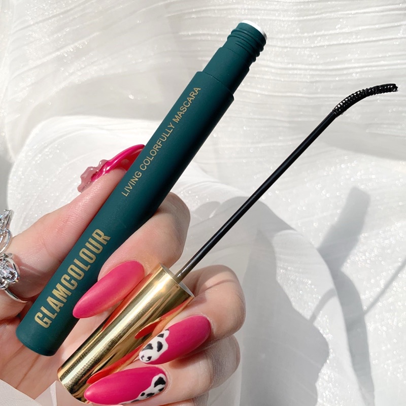 Mascara đầu mảnh chải mi trên và dưới cong dày tự nhiên GlamColour Hion Beauty