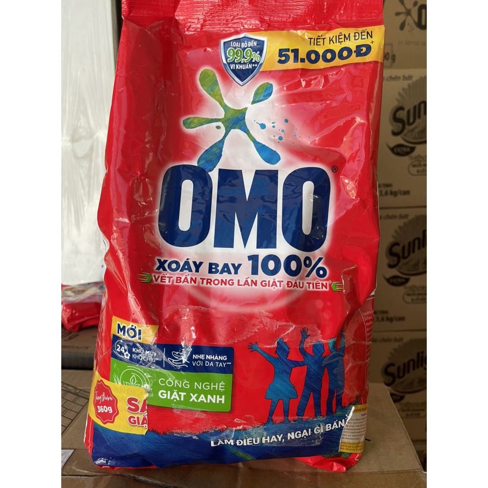 Bột giặt tay OMO công nghệ xanh 2.9kg / 2.6kg