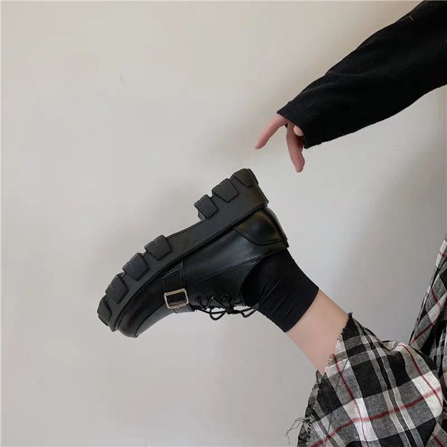 [ Sẵn đen lỳ sz 36 ] Order giày orford đế nâng cao cấp phong cách Ulzzang mới nhất 2020, hàng quảng châu loại đẹp | BigBuy360 - bigbuy360.vn