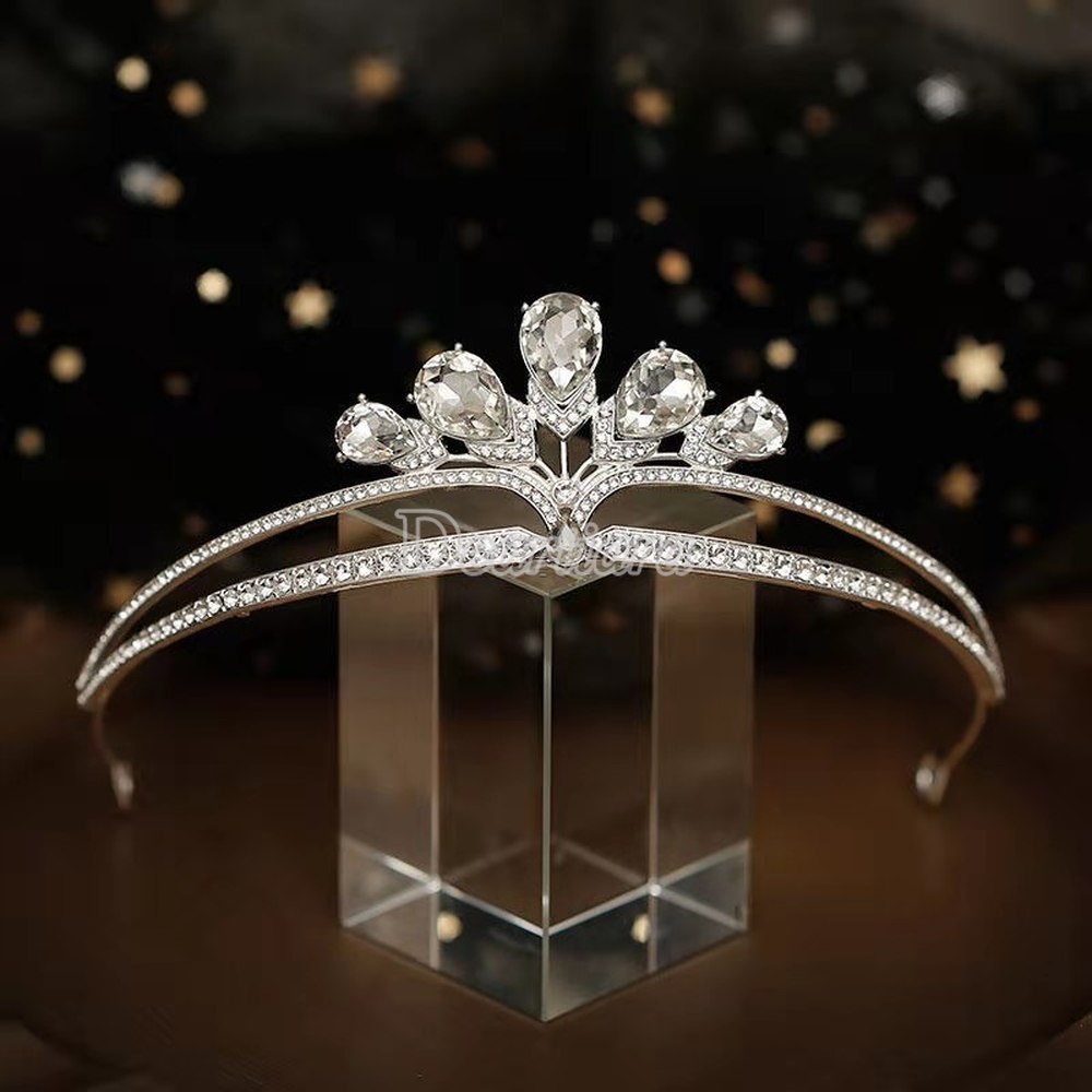 Vương Miện Cô Dâu Thiết Kế Đơn Giản Thời Trang