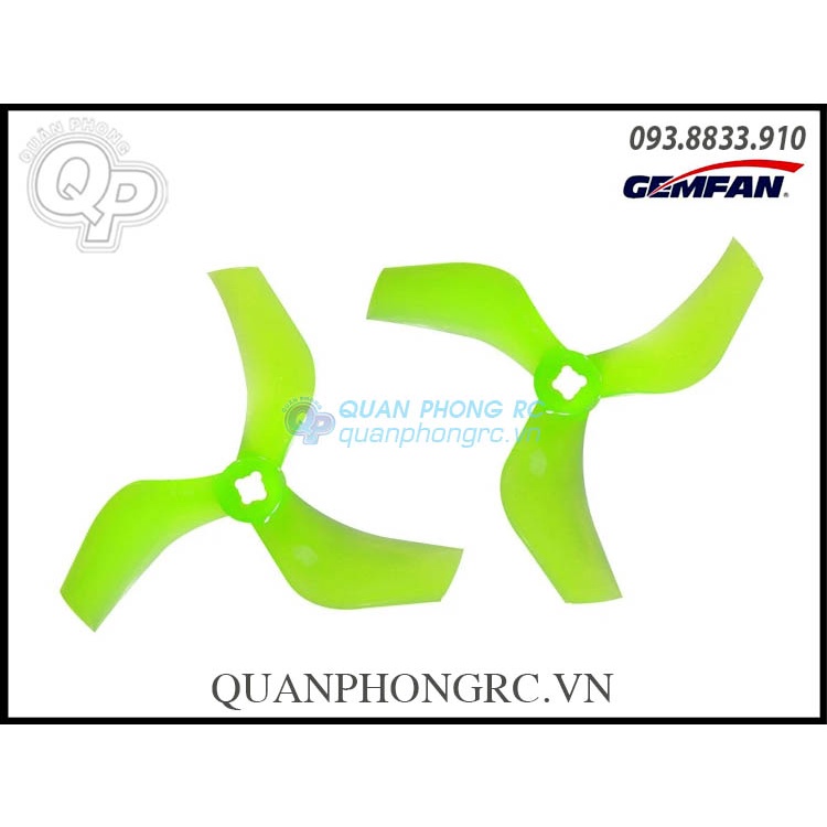 2 Cặp Cánh 3 Lá 3 inch GEMFAN D75 75mm 3 inch Micro Ducted