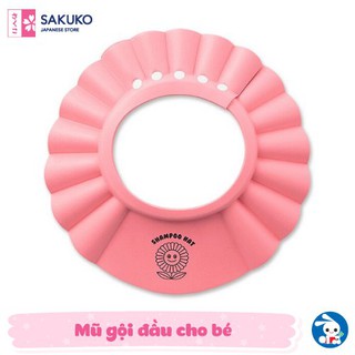 Mũ gội đầu NISHIMATSUYA cho bé Smart Angel (Màu hồng)
