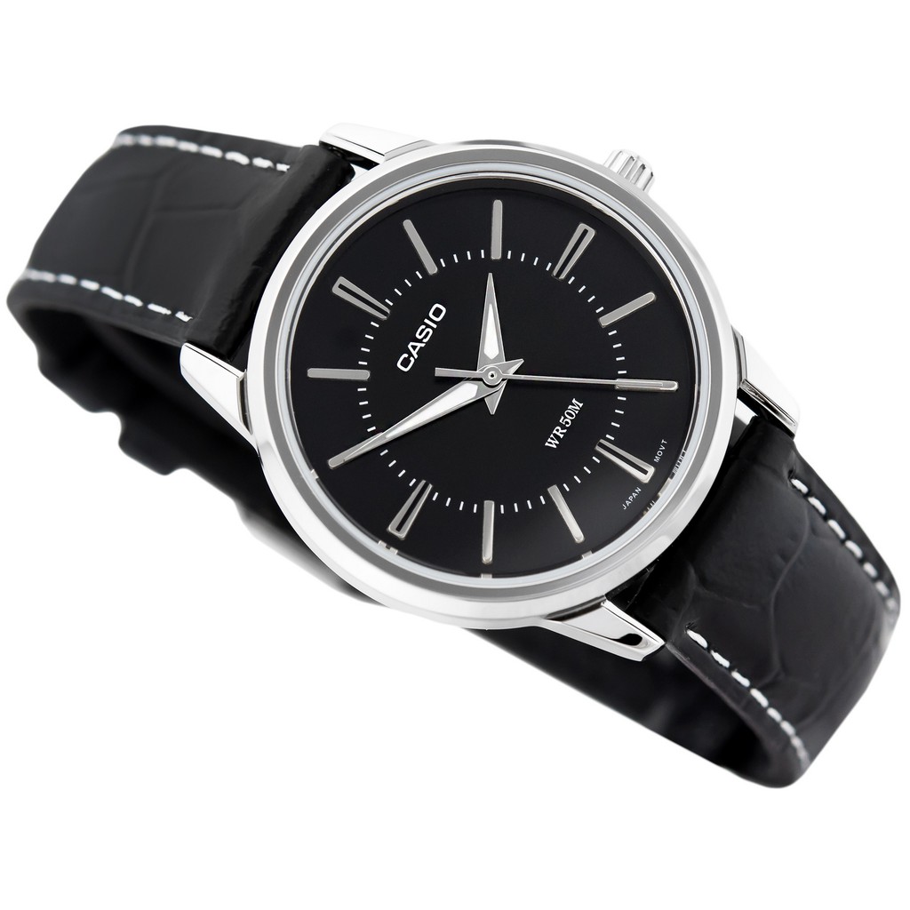 Đồng hồ nữ dây da Casio chính hãng Anh Khuê LTP-1303L-1AVDF