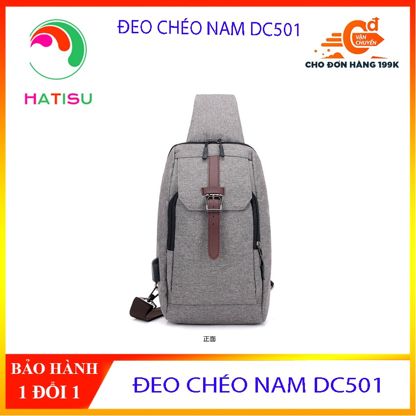 [XẢ KHO 3 NGÀY] [Túi Đeo Chéo] ĐEO CHÉO Nam Thời Trang Hàn Quốc Cực CHẤT Và HOT - DC501SU