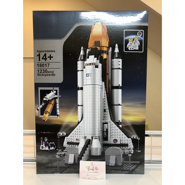 Đồ chơi lắp ráp 18017 16014 83014 Tàu vũ trụ con thoi NASA - Xếp hình thông minh