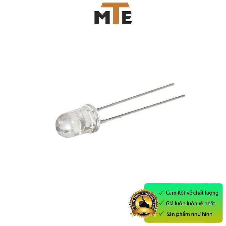 Combo 10 LED đục 5mm màu đỏ, Xanh, Vàng, Trắng