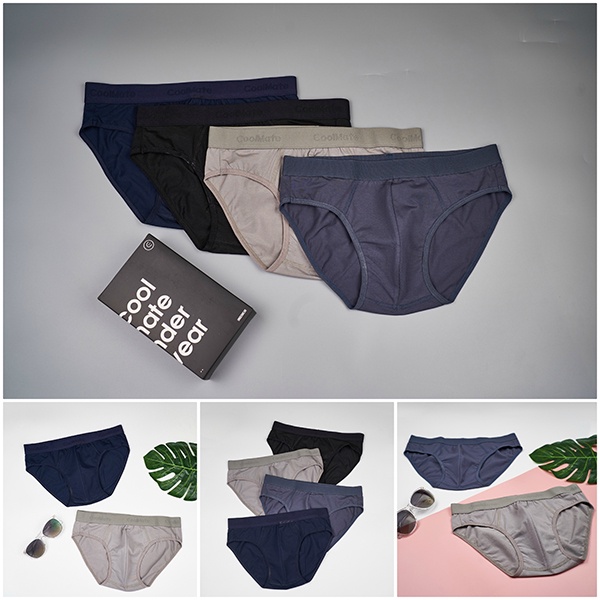 Quần lót tam giác nam Brief Cotton co giãn thương hiệu Coolmate