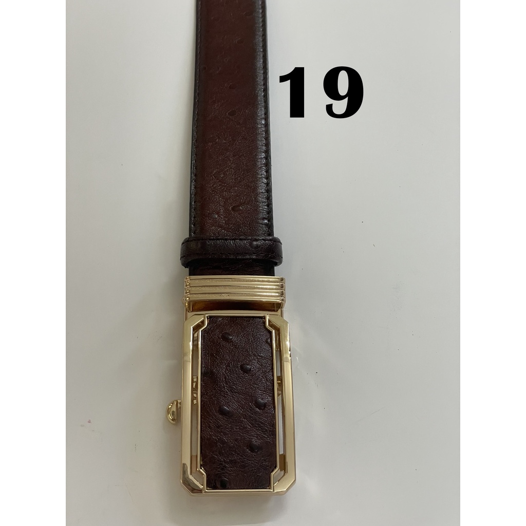 Thắt lưng da nam cao cấp ERMAND da bò thật bảo hành 12 tháng kiểu dáng lịch sự