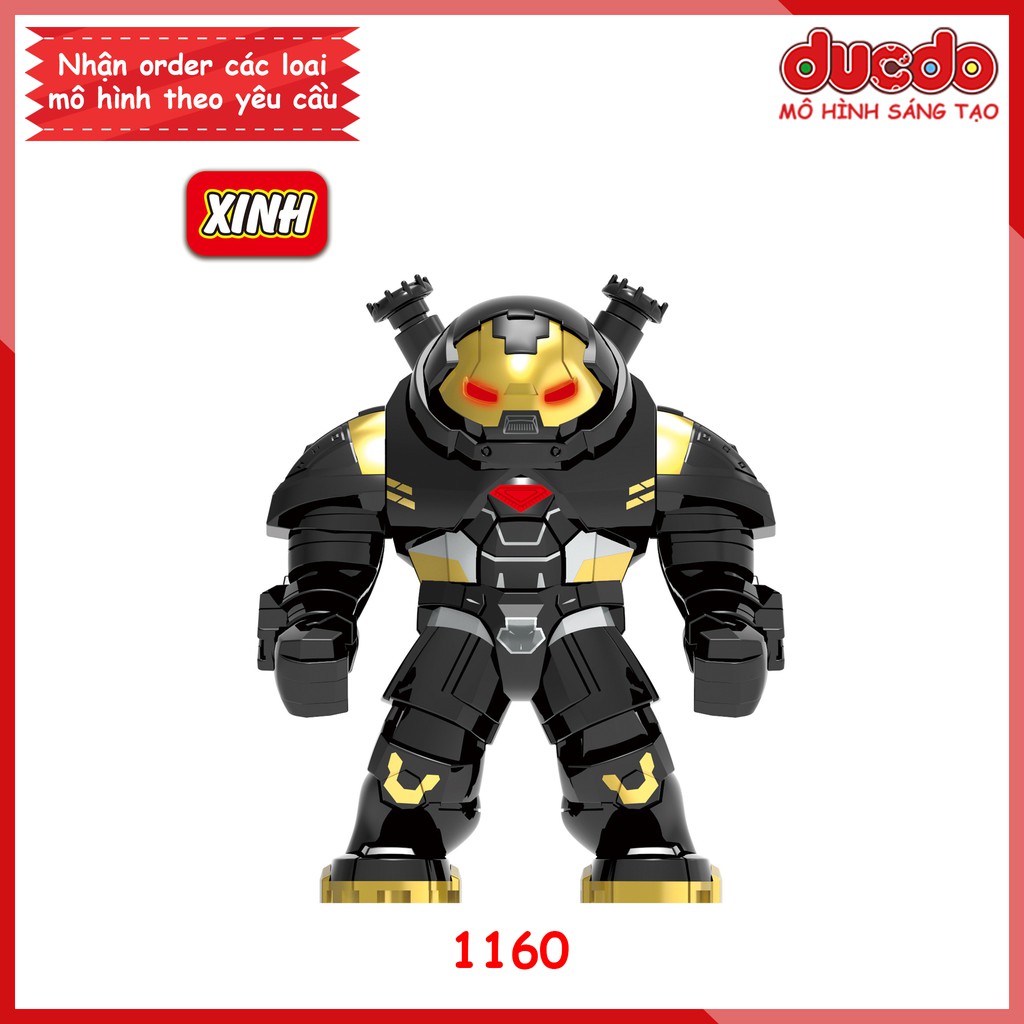 Bigfig War Machine - Đồ chơi Lắp ghép Xếp hình Mini Minifigures Big Fig Iron Man mô hình XINH X1160