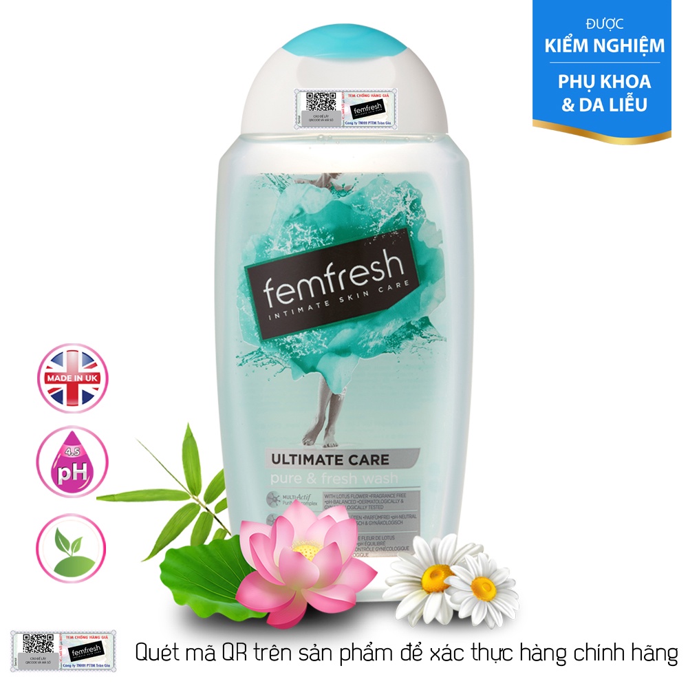 Femfresh | Dung dịch vệ sinh phụ nữ chính hãng Femfresh Daily Intimate Wash