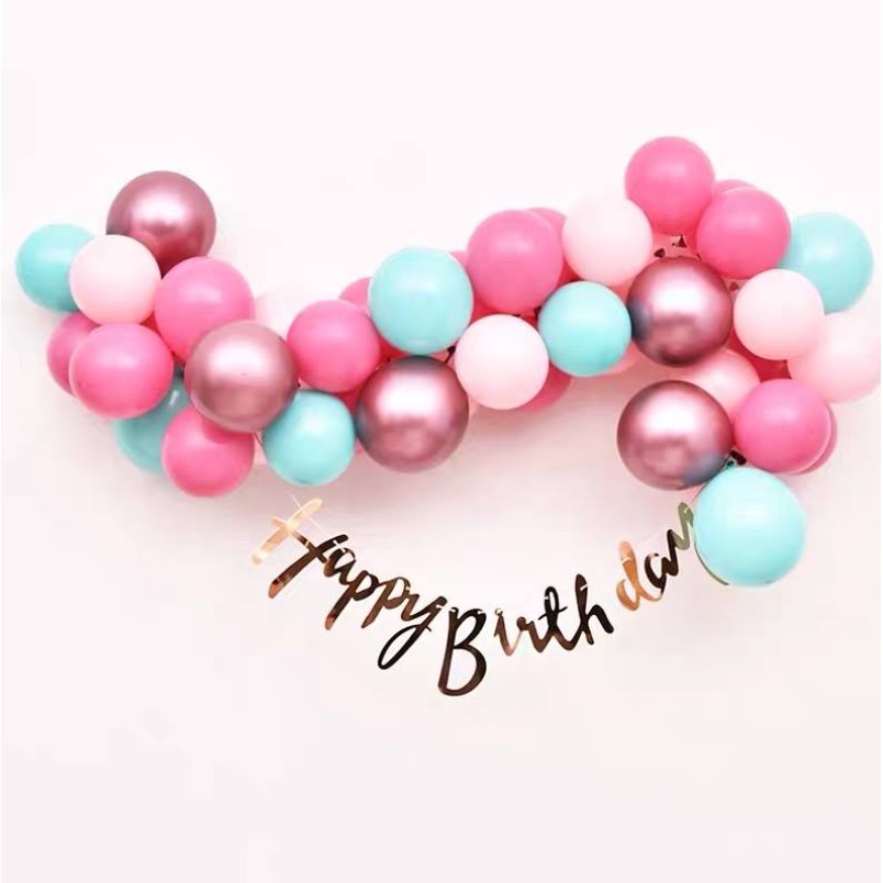 Set bong bóng trang trí ngày kỉ niệm 14/2 , 8/3, 20-10, Happy Vanlentine , ngày phụ nữ happy women day Happy Anniversary