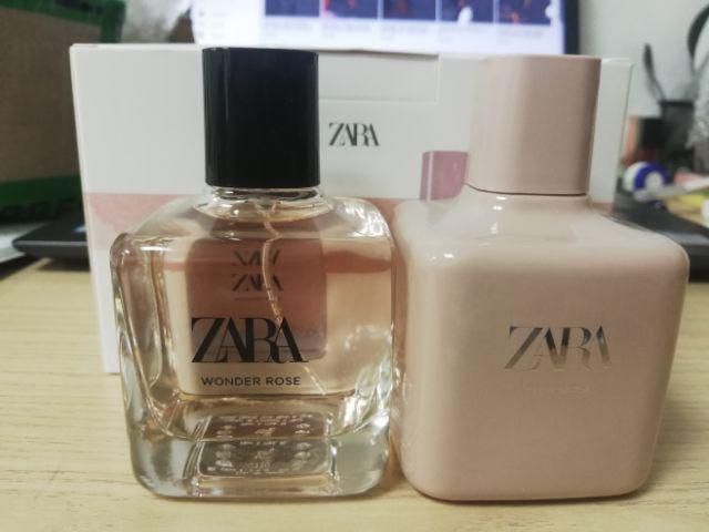 Set 2 chai nước hoa Zara Wonder rose + Tuberose 100ml