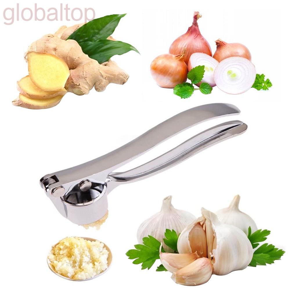 Dụng cụ nghiền tỏi bằng thép không gỉ an toàn tiện dụng