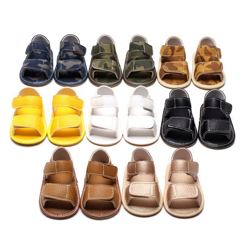 Sandal da đế mềm thoáng khí cho bé dưới 2 tuổi