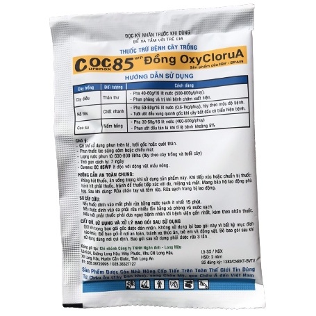 Coc85 trừ nấm khuẩn gói 20gr