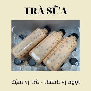 [GIAO LIÊN QUẬN] Trà Sữa Trà Đen Pha Sẵn Không Trân Châu  - Chai 330ml