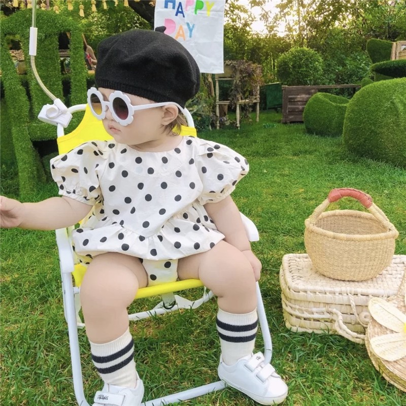 Kính mát thời trang chống tia UV hình bông hoa thời trang cho bé gái