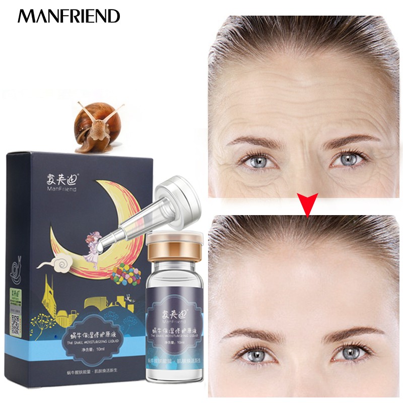 Tinh Chất Ốc Sên Hyaluronic Acid Dưỡng Ẩm / Chống Lão Hóa / Dưỡng Trắng Da Tiện Dụng