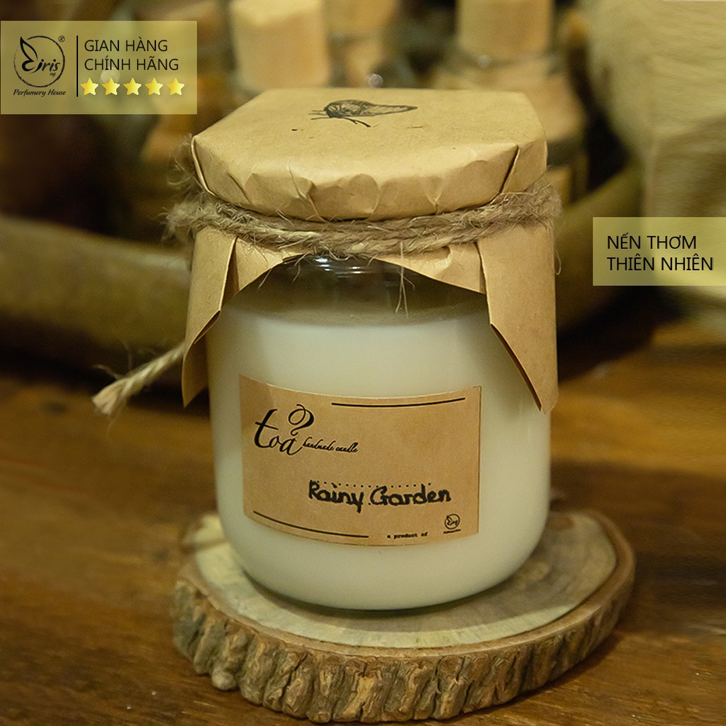 Nến concept Rainy Garden | Tỏa Handmade Candle