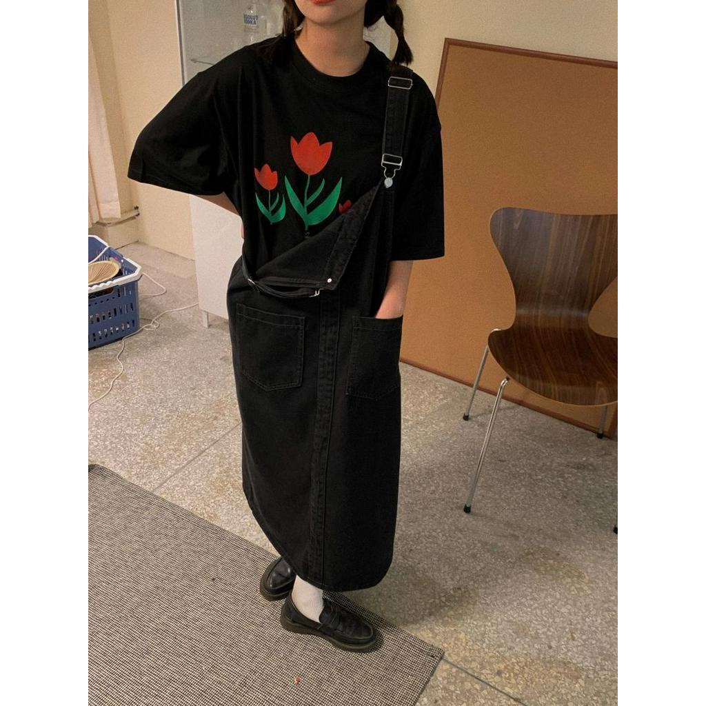 Áo thun nữ tay ngắn cổ tròn 100% cotton phong cách Hàn Quốc