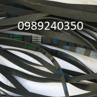 Dây curoa máy giặt cửa ngang Midea 1258 8PH (8 rãnh)