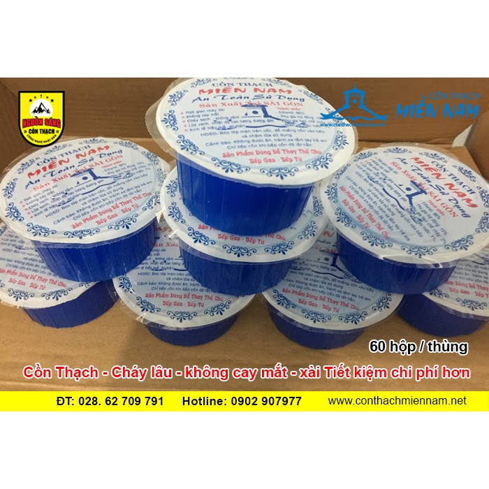 Cồn thạch nhóm than (1 hủ 120gr) .Cồn nhóm than củi, than hoa