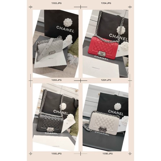 Túi nữ C.N boy lambskin sz20cm -4 màu xinh dã man