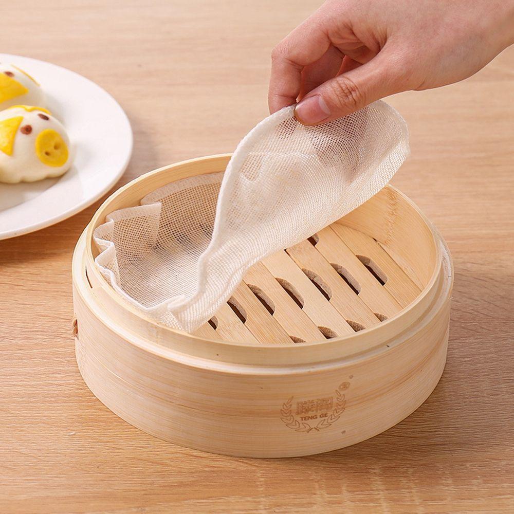 Tấm Lót Hấp Bánh Bao Chống Dính Bằng Tre Tiện Dụng