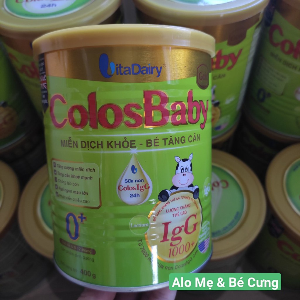 Sữa COLOSBABY Gold 0+ 400g và 800g